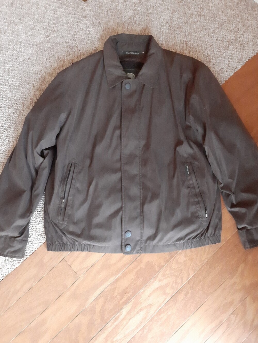 Vintage Weatherproof Bomber Fleece Lined Jacket size Medium